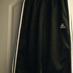 Adidas black joggers